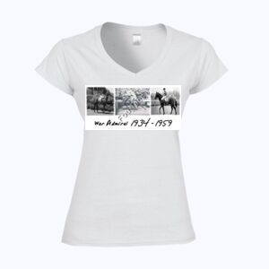 Softstyle™ women's v-neck t-shirt Thumbnail