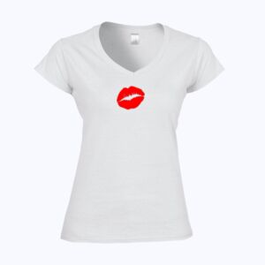 Softstyle™ women's v-neck t-shirt Thumbnail