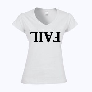 Softstyle™ women's v-neck t-shirt Thumbnail
