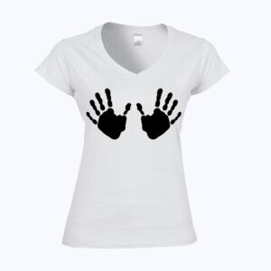 Softstyle™ women's v-neck t-shirt Thumbnail