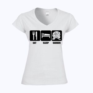 Softstyle™ women's v-neck t-shirt Thumbnail