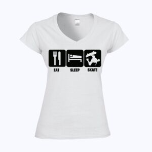 Softstyle™ women's v-neck t-shirt Thumbnail