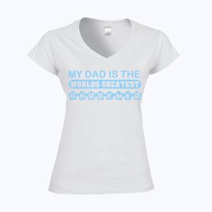 Softstyle™ women's v-neck t-shirt Thumbnail