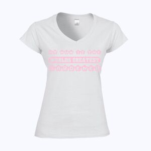 Softstyle™ women's v-neck t-shirt Thumbnail