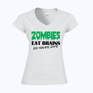 Softstyle™ women's v-neck t-shirt Thumbnail