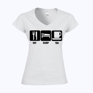 Softstyle™ women's v-neck t-shirt Thumbnail