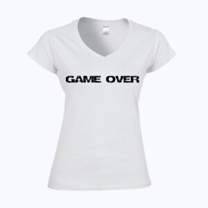 Softstyle™ women's v-neck t-shirt Thumbnail