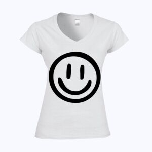 Softstyle™ women's v-neck t-shirt Thumbnail