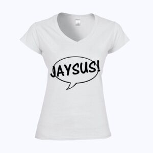 Softstyle™ women's v-neck t-shirt Thumbnail