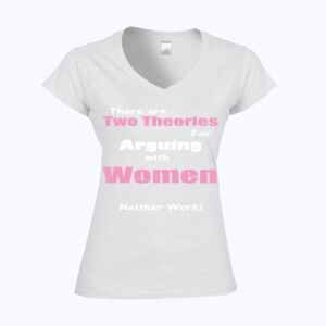 Softstyle™ women's v-neck t-shirt Thumbnail