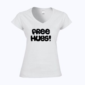 Softstyle™ women's v-neck t-shirt Thumbnail