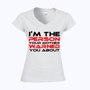 Softstyle™ women's v-neck t-shirt Thumbnail