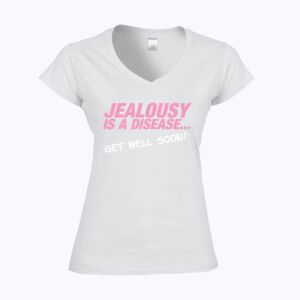 Softstyle™ women's v-neck t-shirt Thumbnail