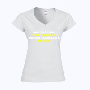 Softstyle™ women's v-neck t-shirt Thumbnail