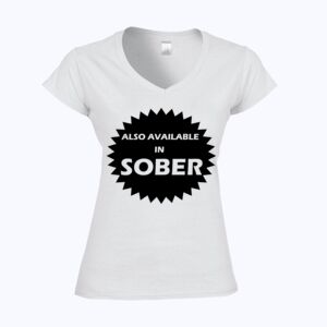 Softstyle™ women's v-neck t-shirt Thumbnail