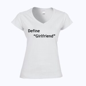 Softstyle™ women's v-neck t-shirt Thumbnail