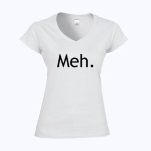 Softstyle™ women's v-neck t-shirt Thumbnail