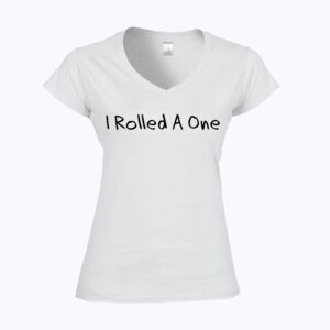 Softstyle™ women's v-neck t-shirt Thumbnail