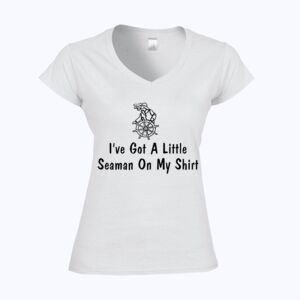 Softstyle™ women's v-neck t-shirt Thumbnail