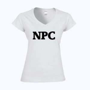 Softstyle™ women's v-neck t-shirt Thumbnail