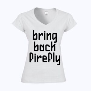 Softstyle™ women's v-neck t-shirt Thumbnail