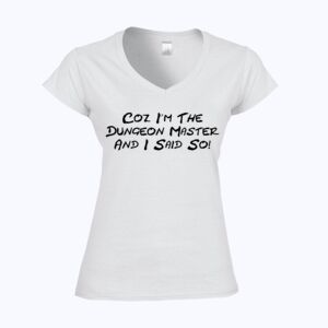 Softstyle™ women's v-neck t-shirt Thumbnail