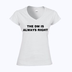Softstyle™ women's v-neck t-shirt Thumbnail