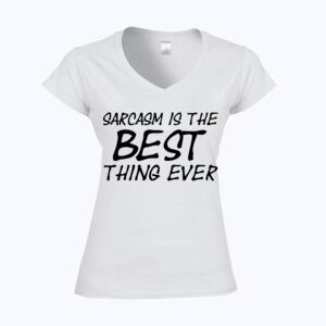 Softstyle™ women's v-neck t-shirt Thumbnail