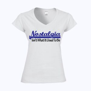 Softstyle™ women's v-neck t-shirt Thumbnail