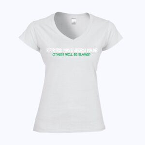 Softstyle™ women's v-neck t-shirt Thumbnail