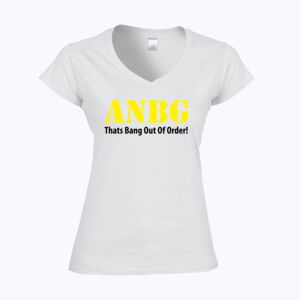 Softstyle™ women's v-neck t-shirt Thumbnail