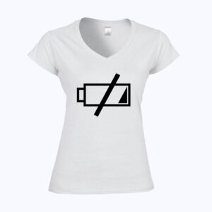 Softstyle™ women's v-neck t-shirt Thumbnail