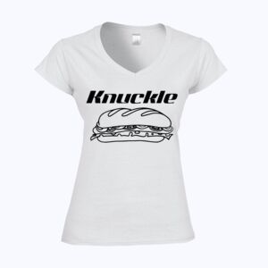 Softstyle™ women's v-neck t-shirt Thumbnail