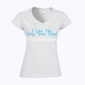 Softstyle™ women's v-neck t-shirt Thumbnail
