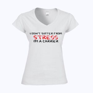 Softstyle™ women's v-neck t-shirt Thumbnail