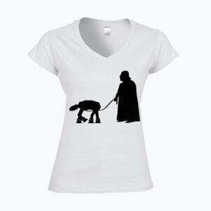 Softstyle™ women's v-neck t-shirt Thumbnail