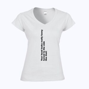 Softstyle™ women's v-neck t-shirt Thumbnail