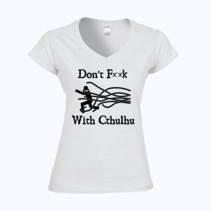 Softstyle™ women's v-neck t-shirt Thumbnail