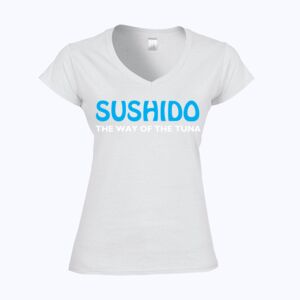 Softstyle™ women's v-neck t-shirt Thumbnail