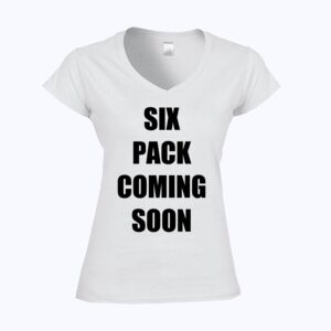 Softstyle™ women's v-neck t-shirt Thumbnail