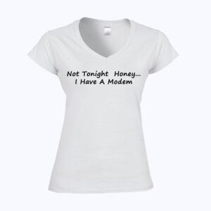 Softstyle™ women's v-neck t-shirt Thumbnail