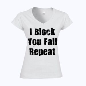 Softstyle™ women's v-neck t-shirt Thumbnail