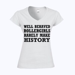 Softstyle™ women's v-neck t-shirt Thumbnail