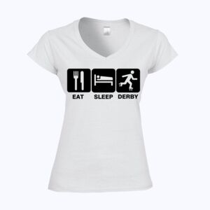 Softstyle™ women's v-neck t-shirt Thumbnail