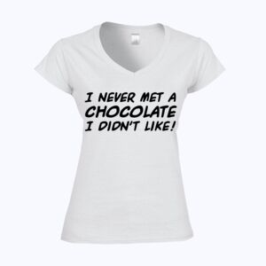 Softstyle™ women's v-neck t-shirt Thumbnail