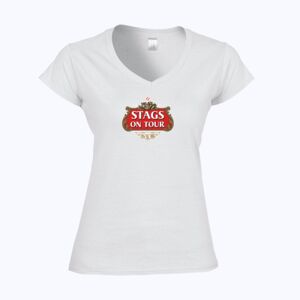 Softstyle™ women's v-neck t-shirt Thumbnail