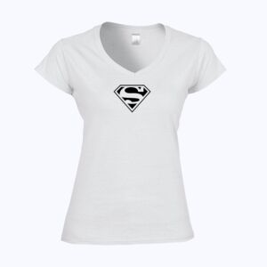 Softstyle™ women's v-neck t-shirt Thumbnail
