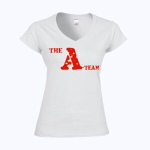 Softstyle™ women's v-neck t-shirt Thumbnail