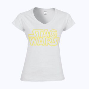 Softstyle™ women's v-neck t-shirt Thumbnail
