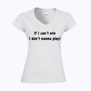 Softstyle™ women's v-neck t-shirt Thumbnail